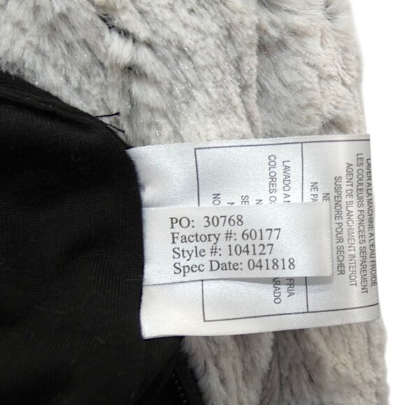 NWT NFL Bengals Faux Fur Vest XL Women’s Antigua Hooded Zip Team Apparel - Picture 13 of 14